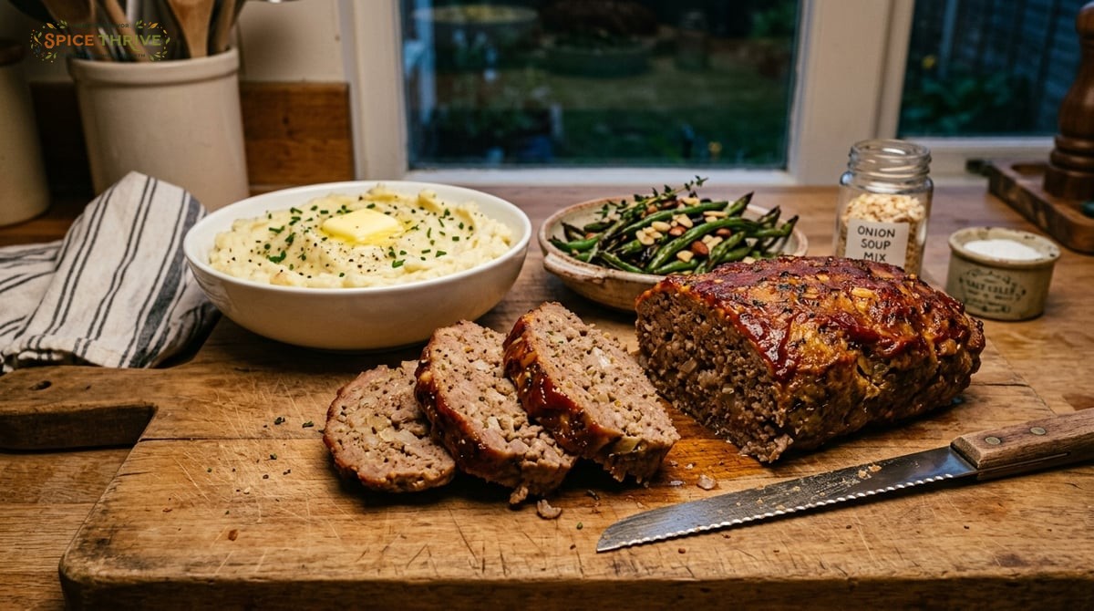 Classic Meatloaf Recipe with Onion Soup Mix: Tender, Flavorful & Foolproof