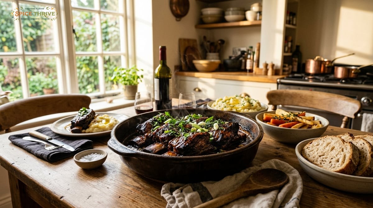 Tender Oven Baked Beef Short Ribs: Step-By-Step Recipe