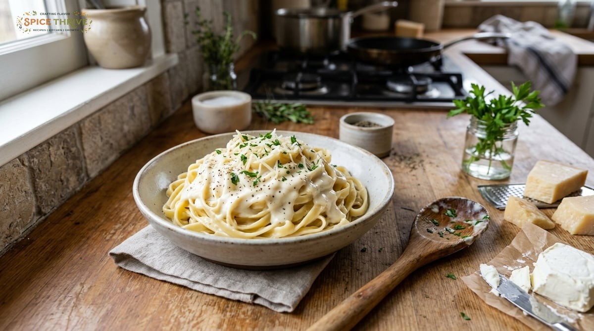 The Creamiest Alfredo Sauce Recipe With Cream Cheese