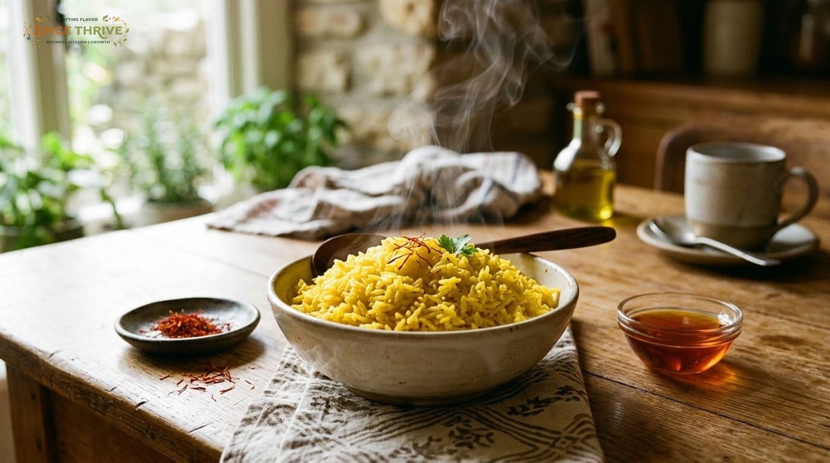 Rice and Saffron Recipe: Fragrant, Golden Comfort for Every Table