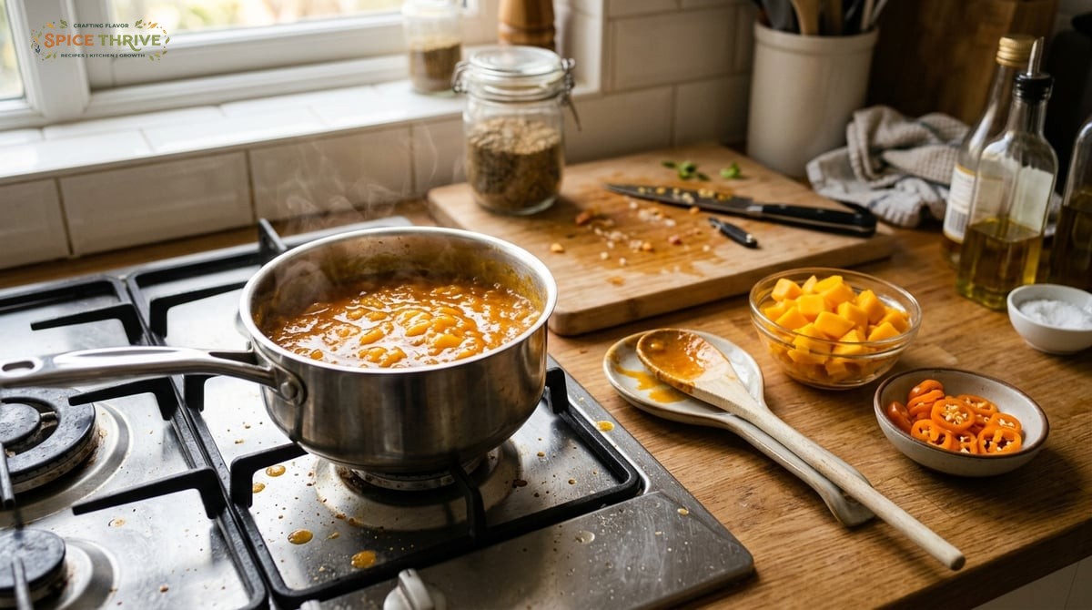 Sweet and Spicy Mango Habanero Sauce Recipe (Tested & Easy)